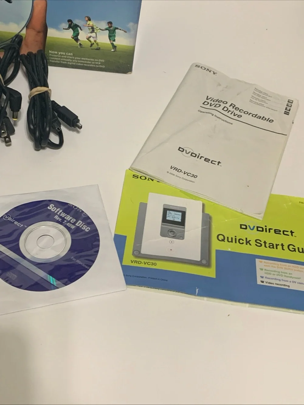 SONY DVDirect VRD-VC30 Multifunction DVD Recorder Home Movies to DVD Transfer